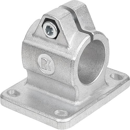 Kipp Tube clamps flange aluminum K0479.540